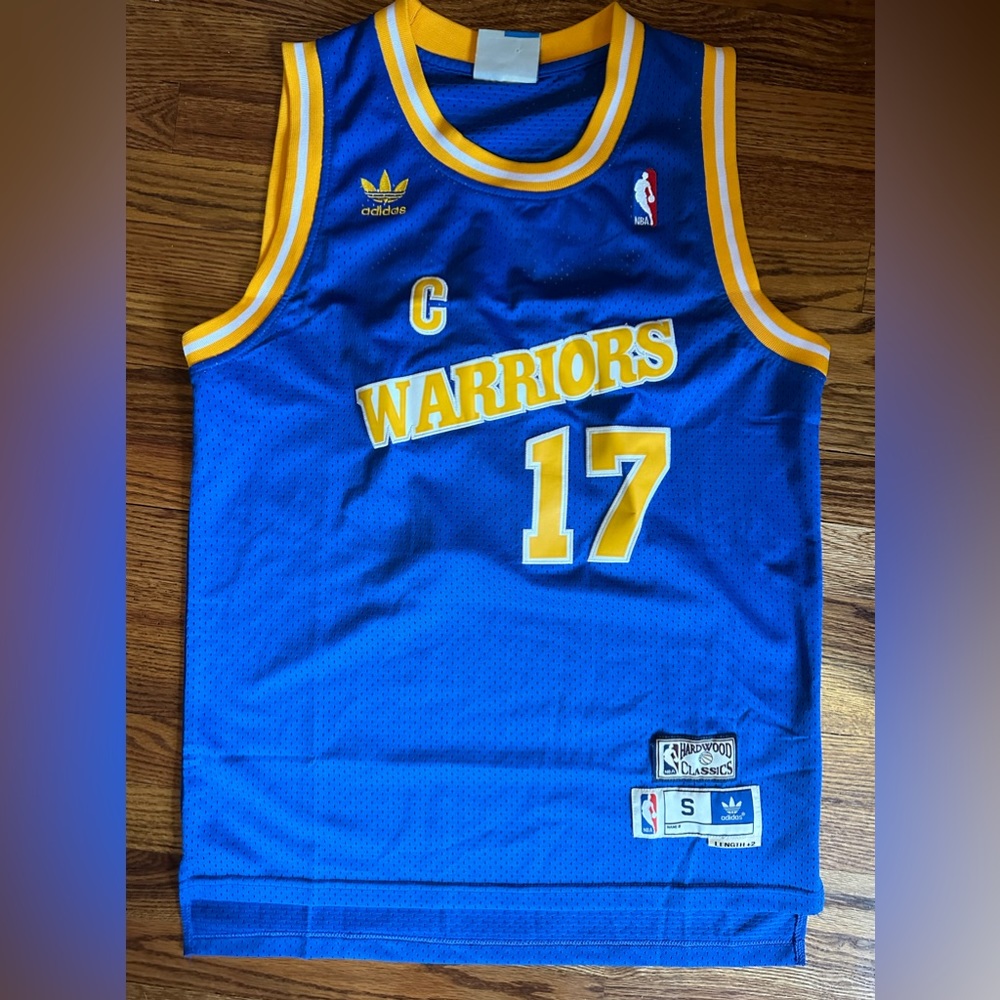 Golden State Warriors Basketball Jersey #17 Chris Mullin